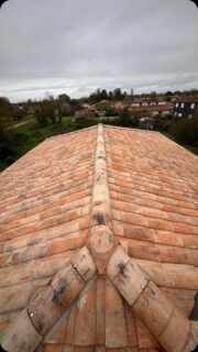 Rénovation toiture 190 m2 Tuile Romane evo vielli 💥