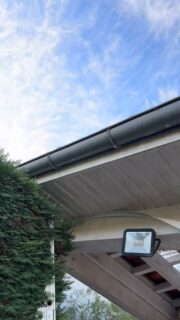 Passage complet des avant toit en PVC Blanc 
Lambris / Bandeaux / Gouttières / Tuyau de descente 💥🔨🪜🪚